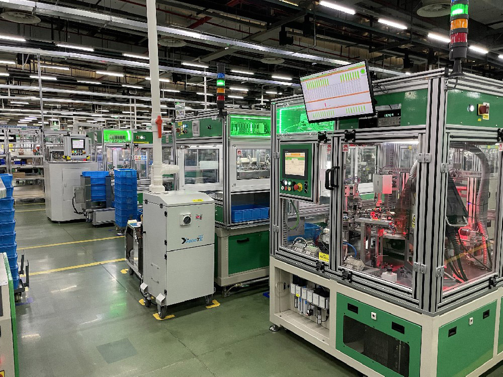 小型集塵器配套自動化產(chǎn)線案例